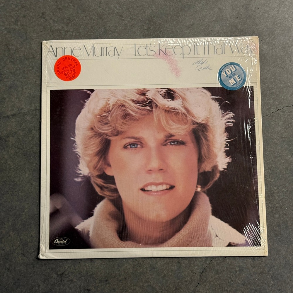 Anne Murray Lets Keep It That Way Vinyl LP Album Capitol ST-11743 1978 Record